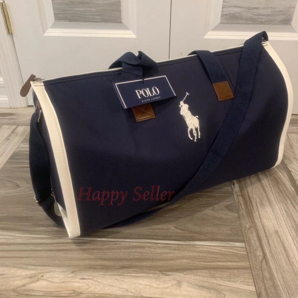 Polo Duffle Bag Garment Weekender Holdall Travel - Picture 6 of 8